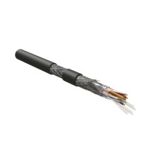 Кабель для сетей Industrial Ethernet Hyperline ISFUTP4-C5E-P26/19-PVC-BK