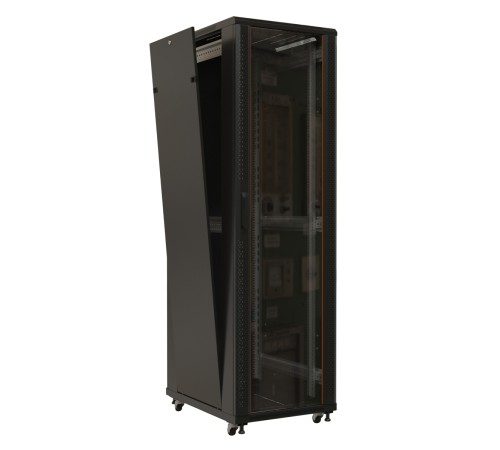 Шкаф напольный 19-дюймовый Hyperline TTB-4281-AS-RAL9004