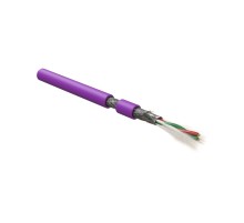 Кабель для шины PROFIBus-DP Hyperline PFDP-SF-1x2x22/1-LSZH-VL