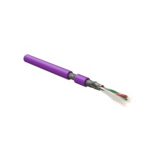 Кабель для шины PROFIBus-DP Hyperline PFDP-SF-1x2x22/1-PU-VL