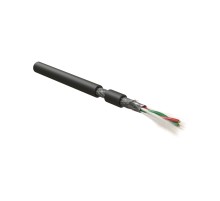 Кабель для шины PROFIBus-DP Hyperline PFDP-SF-1x2x22/1-PE-BK