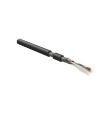 Кабель для шины PROFIBus-DP Hyperline PFDP-SF-1x2x22/1-PE-BK