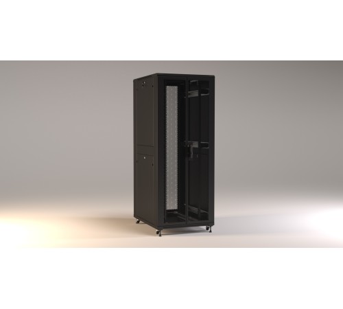 Шкаф напольный 19-дюймовый Hyperline TTR-2281-DD-RAL9005