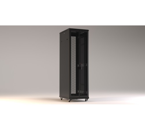 Шкаф напольный 19-дюймовый Hyperline TTR-2761-DD-RAL9005