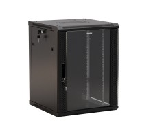 Шкаф настенный Hyperline TWB-FC-1245-GP-RAL9004