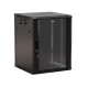 Шкаф настенный Hyperline TWB-FC-1245-GP-RAL9004