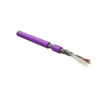 Кабель для шины PROFIBus-DP Hyperline PFDP-SF-1x2x22/19-PU-VL