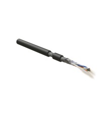 Кабель интерфейса RS-485 Hyperline RS-SF-3x2x24/7-PVC-BK-500