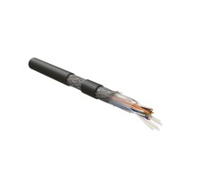 Кабель для сетей Industrial Ethernet Hyperline ISUTP4-C5E-P26/30-PVC-BK