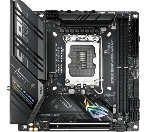Материнская плата Asus ROG STRIX B660-I GAMING WIFI Материнская плата Asus ROG STRIX B660-I GAMING WIFI