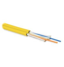 Волоконно-оптический кабель Hyperline FO-D2-IN-9S-2-HFLTx-YL