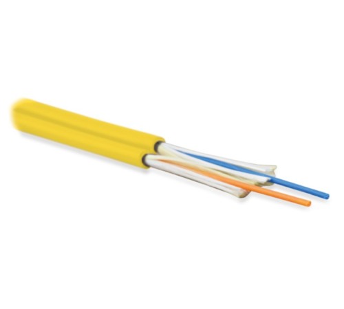 Волоконно-оптический кабель Hyperline FO-D2-IN-9S-2-HFLTx-YL