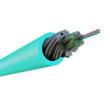 Волоконно-оптический кабель Hyperline FO-AWS1-IN-503-4-LSZH-AQ