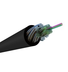 Волоконно-оптический кабель Hyperline FO-AWS2-OUT-50-2-PE-BK
