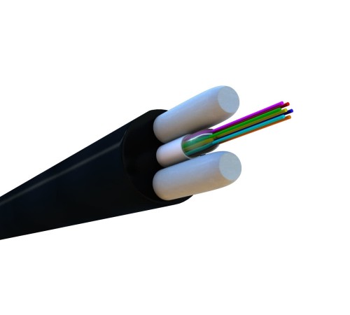 Волоконно-оптический кабель Hyperline FO-STFR-OUT-9-4-PE-BK