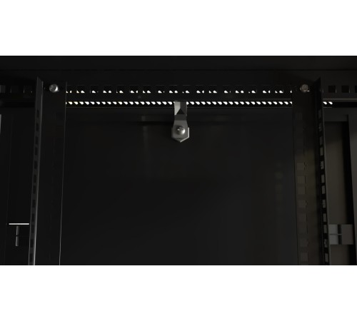 Шкаф настенный Hyperline TWB-FC-1266-SR-RAL9004