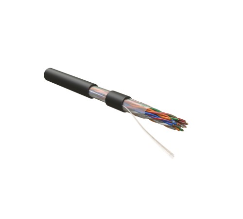 Кабель витая пара Hyperline UUTP10W-C5-S24-OUT-PE-BK