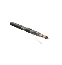 Кабель витая пара Hyperline SFUTP4-C5E-S24-OUT-PE-BK-500