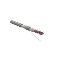 Кабель витая пара Hyperline UUTP10W-C5-S24-IN-LSZH-GY