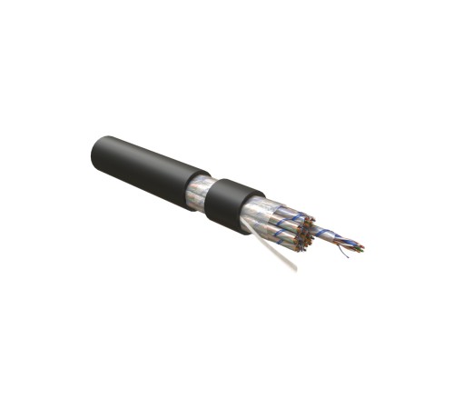 Кабель витая пара Hyperline UUTP50W-C5-S24-OUT-PE-BK