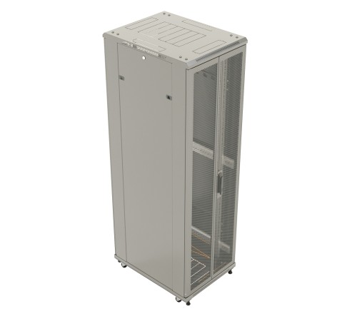 Шкаф напольный 19-дюймовый Hyperline TTB-4268-DD-RAL7035