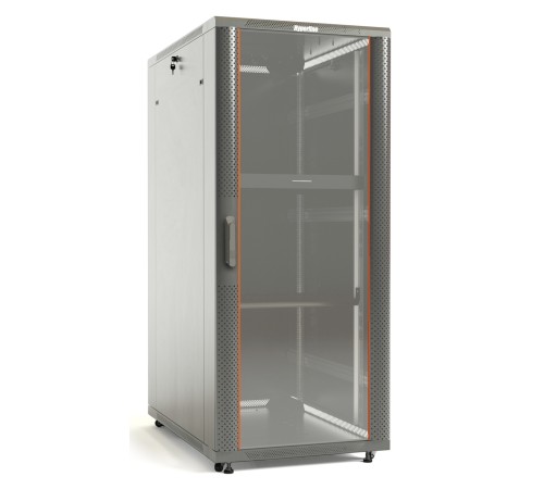 Шкаф напольный 19-дюймовый Hyperline TTB-4788-AS-RAL7035