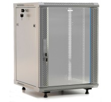 Шкаф настенный Hyperline TWB-FC-1866-GP-RAL7035