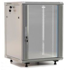 Шкаф настенный Hyperline TWB-FC-1866-GP-RAL7035