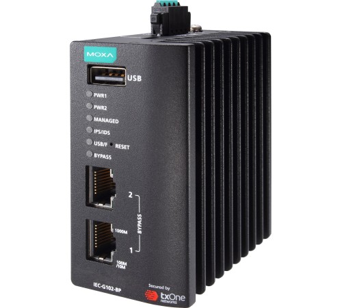 Система предотвращения сетевых атак Moxa IEC-G102-BP-Pro