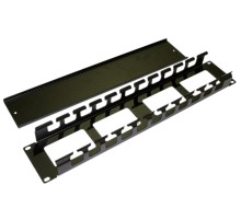 Кабельный организатор металлический с крышкой 19