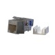 Вставка Keystone Jack RJ-45 (8P8C) Hyperline KJ9-8P8C-C6-90-GY
