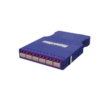 Корпус кассеты для оптических претерминированных решений Hyperline PPTR-CSS-1-6xDLC-MM/MG-BL