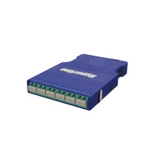 Корпус кассеты для оптических претерминированных решений Hyperline PPTR-CSS-1-6xDLC-MM/AQ-BL