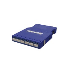 Корпус кассеты для оптических претерминированных решений Hyperline PPTR-CSS-1-6xDLC-SM/BL-BL