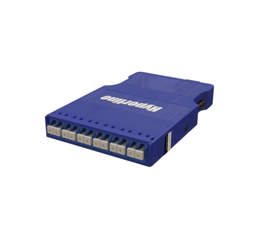Корпус кассеты для оптических претерминированных решений Hyperline PPTR-CSS-1-6xDLC-SM/BL-BL