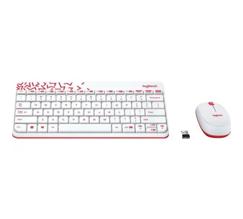 Клавиатура Logitech MK240 Nano White 920-008212