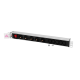 Блок розеток Rem -10 без шнура с выкл. 5 Sсhuko IEC 60320 C13 вход C14 10A алюм. 19 Rem R-10-5S-5C13-V-440-Z 30112226905
