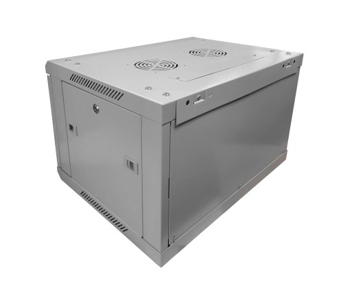 Шкаф настенный 12U серия WMA (Wall Maestro) (600х600х635) передняя дверь стекло разборный серый Netko А N.WMA.6612GWD.65569.GY (65569)