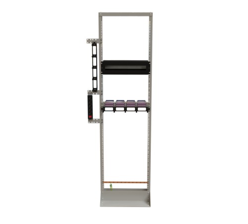 Открытая стойка Hyperline ORL1-47-RAL7035