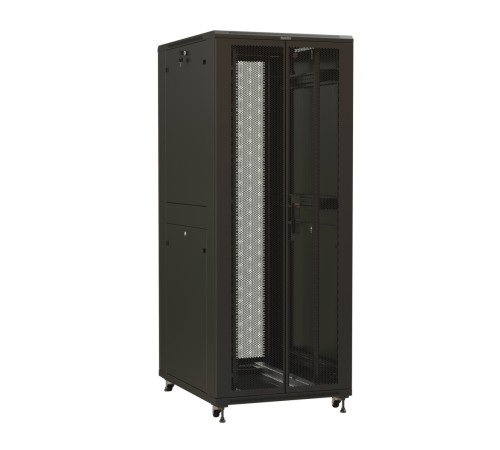 Шкаф напольный 19-дюймовый Hyperline TTR-3261-DD-RAL9005
