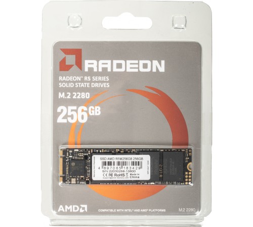 Накопитель SSD AMD SATA-III 256GB R5M256G8