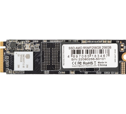 Накопитель SSD AMD PCIe 3.0 x4 256GB R5MP256G8