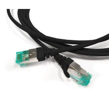 Патч-корд Hyperline PC-LPT-SFTP-RJ45-RJ45-C6a-1M-LSZH-BK