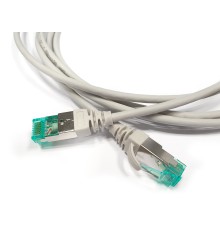 Патч-корд Hyperline PC-LPT-SFTP-RJ45-RJ45-C6a-1M-LSZH-GY