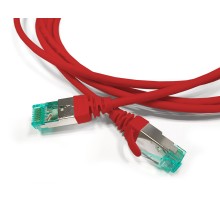 Патч-корд Hyperline PC-LPT-SFTP-RJ45-RJ45-C6a-1M-LSZH-RD