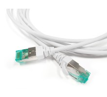 Патч-корд Hyperline PC-LPT-SFTP-RJ45-RJ45-C6a-1M-LSZH-WH