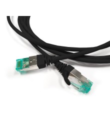 Патч-корд Hyperline PC-LPT-SFTP-RJ45-RJ45-C6a-2M-LSZH-BK