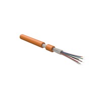 Волоконно-оптический кабель Hyperline FO-DT-IN-50-4-FRHFLTx-OR