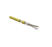 Волоконно-оптический кабель Hyperline FO-DT-IN-9S-8-FRHFLTx-YL