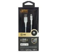 Кабель Cactus CS-LG.USB.A-0.8